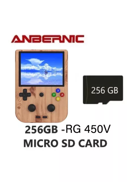 Anbernic Rg 405V 256Gb Sd Card/Replacement/Upgrade