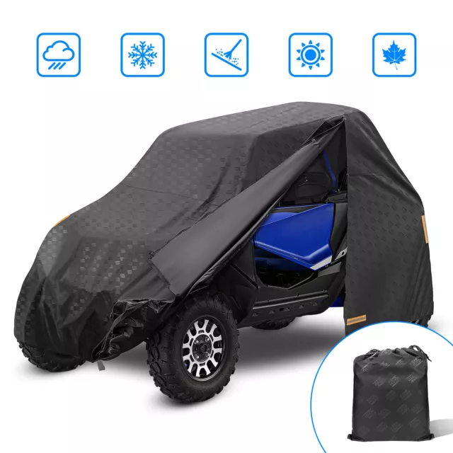 KEMIMOTO 420D Heavy Duty Vehicle UTV Storage Cover for  Polaris Ranger XP 1000