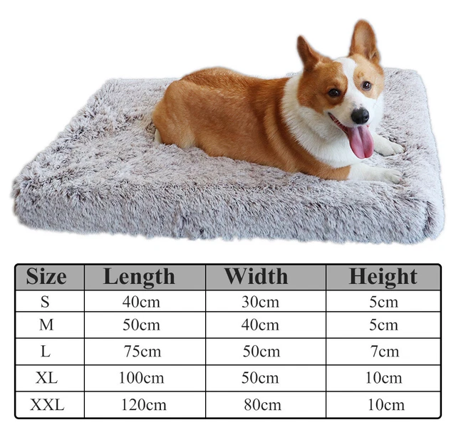 Super Soft Memory Foam Dog Beds Comfortable Plush Sofa Bed For Pet Sleeping Tool 8