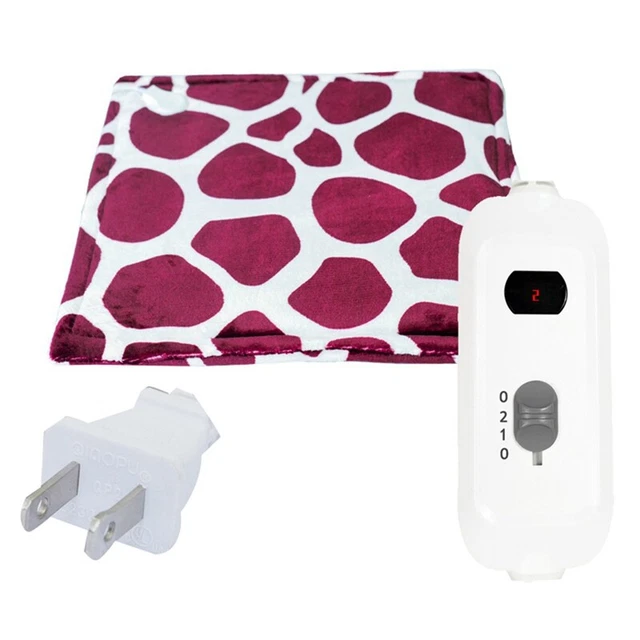 Electric Blanket Thicker Heater Single Body Warmer Heated Blanket Knee Pads U5O2