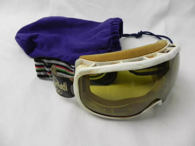 VTG Olympic and World Champion World Cup Baruffaldi Vintage 80 Ski Goggles