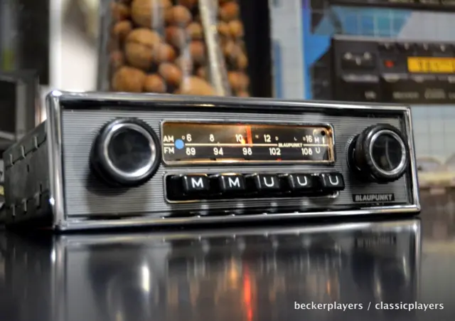 BMW BAVARIA VF Classic Blaupunkt Stereo car Radio player 635 e12