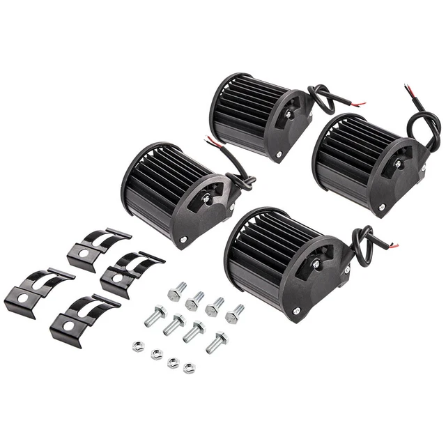 12000lm 4'' Inch 3-rows Led Work Light Bars For Sport Utility, 4wd 4x4, Mining