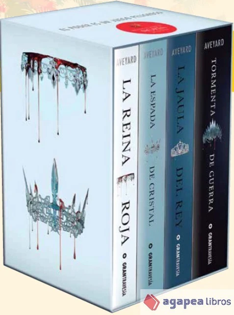 Pack Saga La Regina Roja. Nuevo. (Libreria Agapea)