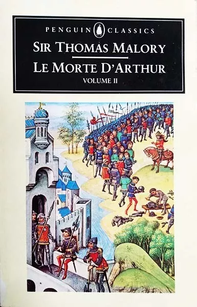 1485AD Le Morte D'Arthur V2 Camelot Celt King Arthur Lancelot Guinevere Knights