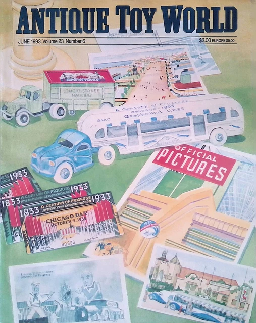 ANTIQUE TOY WORLD Magazine June 1993 New Jersey Toys, The Turtle Bank £