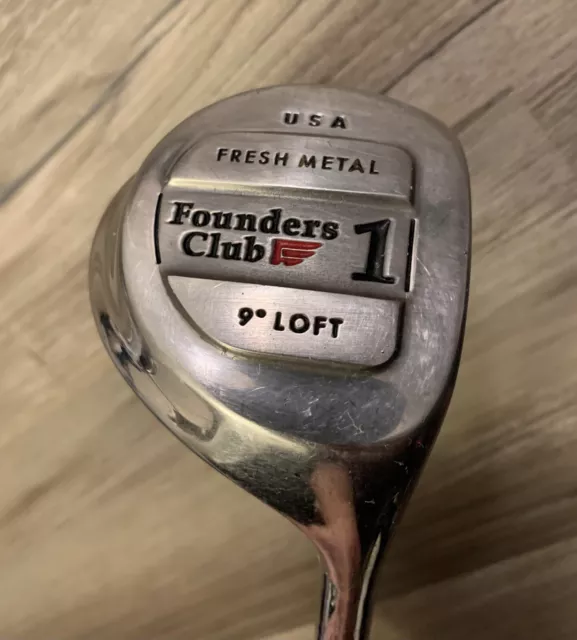 Founders Club 1 Fresh Metal 9 Degree Loft Golf Club 45 in Royal Grip Made in USA