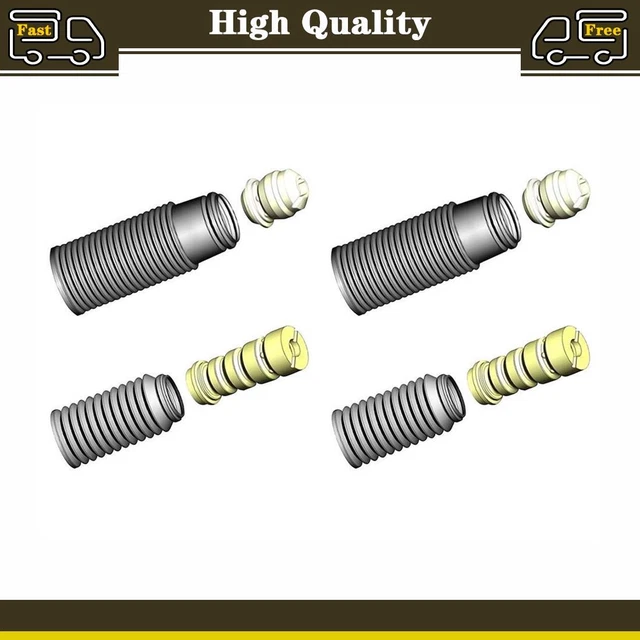 For 1995~2002 Volkswagen Cabrio 4X KYB Shocks Struts Suspension Struts Bellows