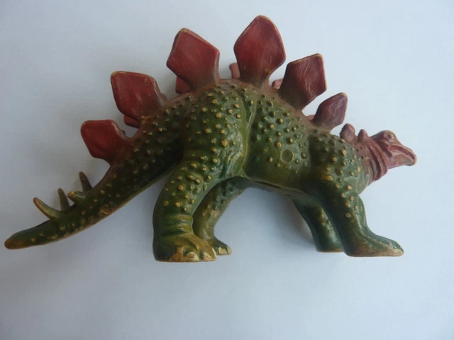 Figurines Starlux Dinosaures Et Animaux Années 70 - Lot Ancien Avec Quelques Manques