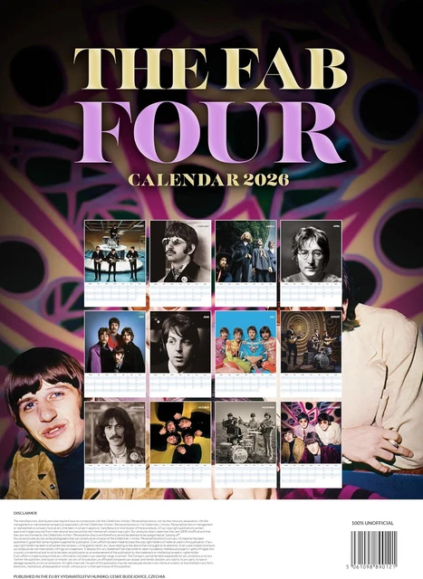 George Michael A3 Calendar 2026 - View #13