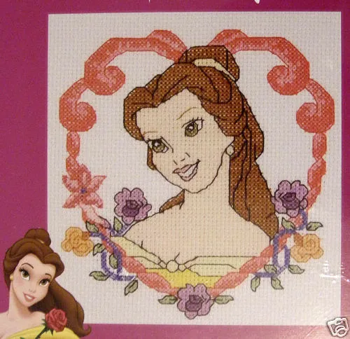Disney Princess - Belle – Janlynn counted cross-stitch kit