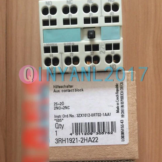 1PC New Siemens 3RH1921-2HA22 Auxiliary Switch Block