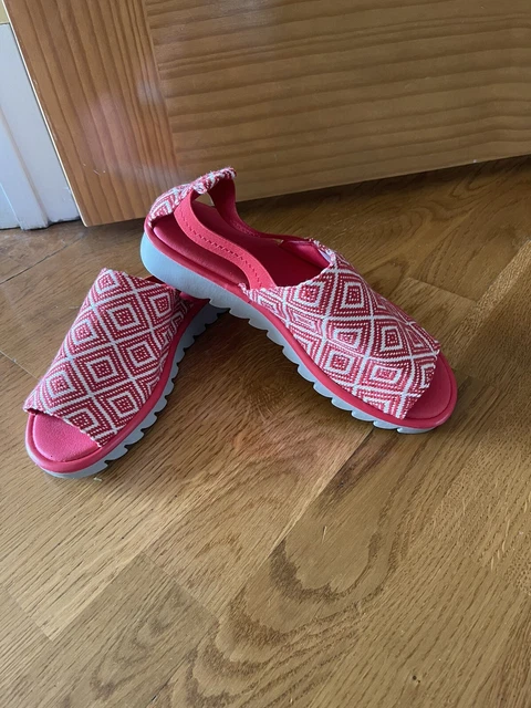 LEDA UNISEX GARDEN Sandal Foam Unisex Shoes Red Sz 43 13.45