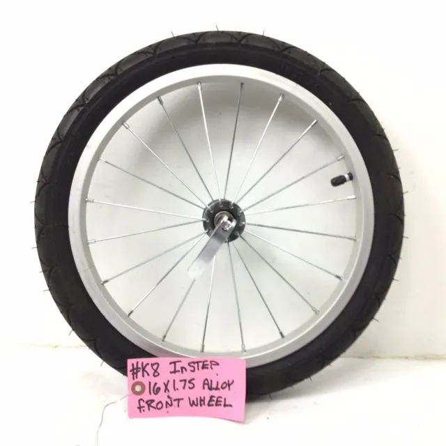 InSTEP Jogger Front Quick Release Wheel 16" X 1.75" TIRE Stroller #K8 In Step