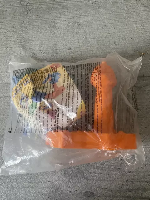 McDonalds Happy Meal Spielzeug - Balancing Dragons - 1997 - blauer Drache / orange Basis