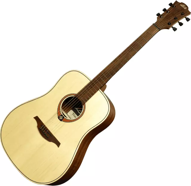 Guitare Folk Nylon Auditorium Naturelle Lag Tramontane Tn70A-Nat