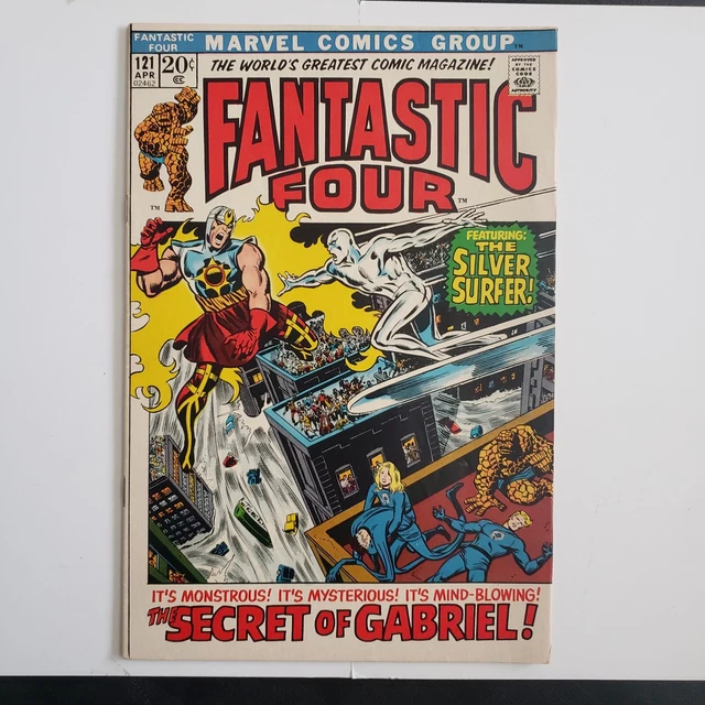 Fantastic Four #121 Vol.1 (1961) 1972 Marvel Comics