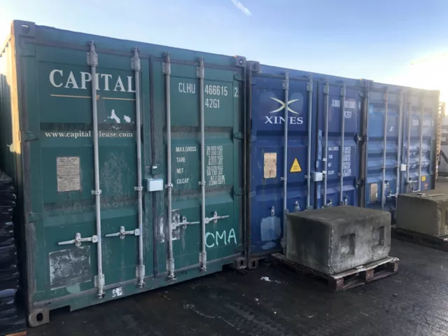 40ft Used Shipping Containers - Storage boxes - Wind and Watertight- Liverpool