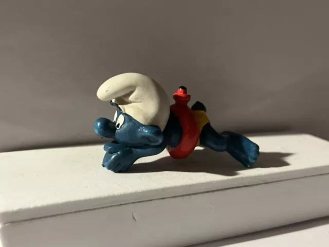 Puffo 20025 Swimmer nuotatore Salvagente Rosso 8.A Smurf Schlumpf Puffi