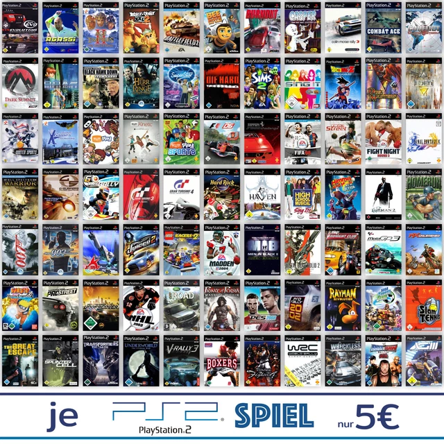 PS2 PlayStation 2 a scelta giochi ampia selezione piccolo prezzo solo 5€ per gioco 5️