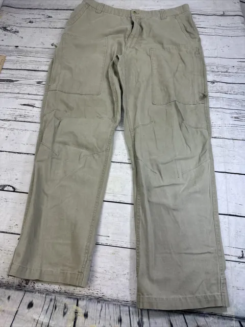 Woolrich Cargo Pants Beige Tactical Cargo Utility Canvas 38x32