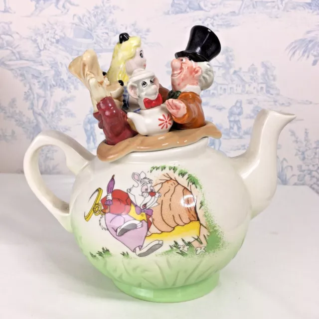 DISNEY ALICE IN Wonderland Teapot Walt Disney Limited Edition Novelty