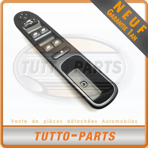 Commande Lève-vitre électrique Pour Peugeot 307 - Référence 6554KT/6554KS - Neuf