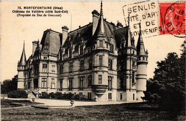 CPA AK MONTDIDIER OISE - Chateau de Valliere (423976)
