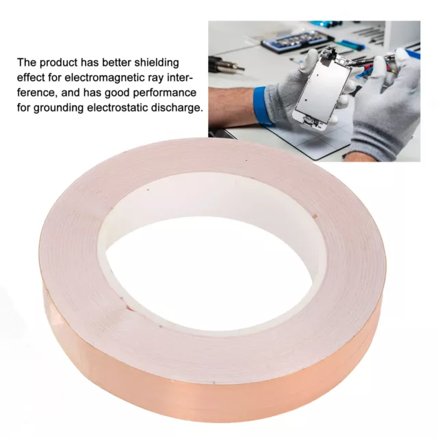Copper Foil Tape 20mm High Temperature Resistance Electrically Conductive Ta AUS