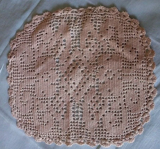 Doily Choose Hook Cotton Beige