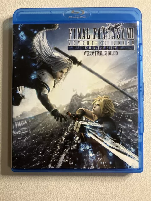 Final Fantasy VII Advent Children Complete Blu-ray.