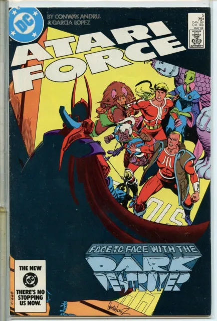 Atari Force 1984 series # 5 very good comic book