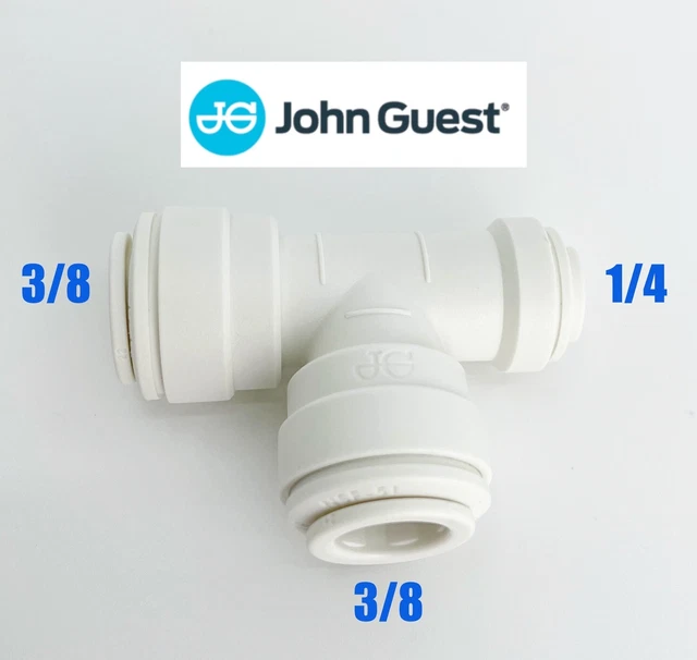 John Guest Steckverbinder T-Reduzierverbinder aus der PP-Serie PP30120812W