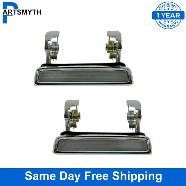 NEW Chrome Outer Door Handle Set For 1973-1986 Ford Mercury Pickup Truck