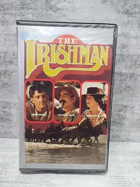 The Irishman VHS Movie Video Cassette Tape Australian Clamshell