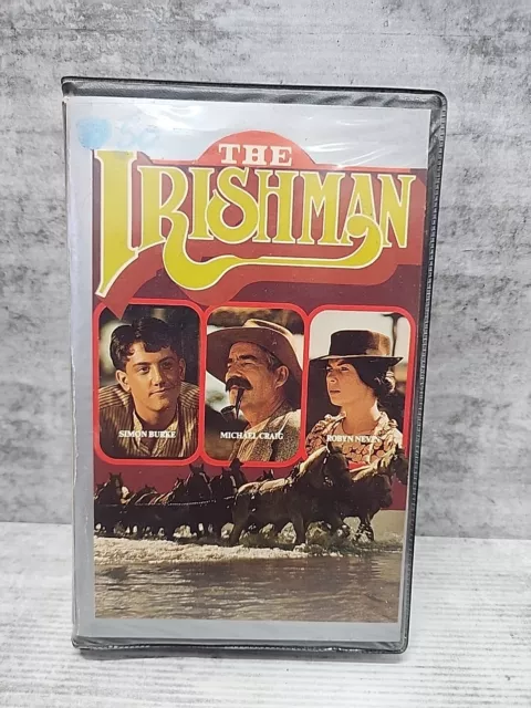 The Irishman VHS Movie Video Cassette Tape Australian Clamshell