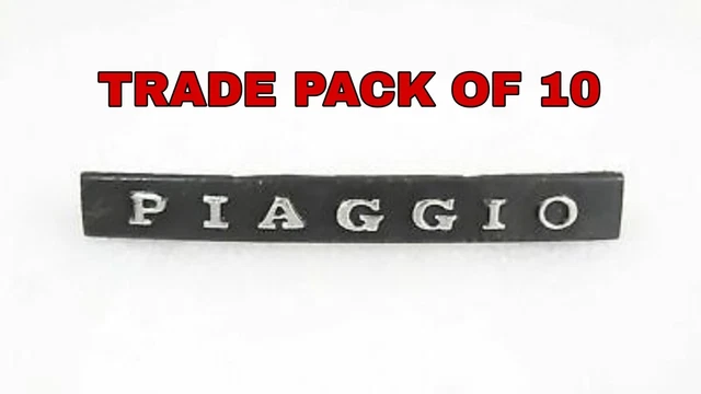 10x For Vespa PX LML Piaggio Long Badge Emblem Horn Cover Star Stella Scooter