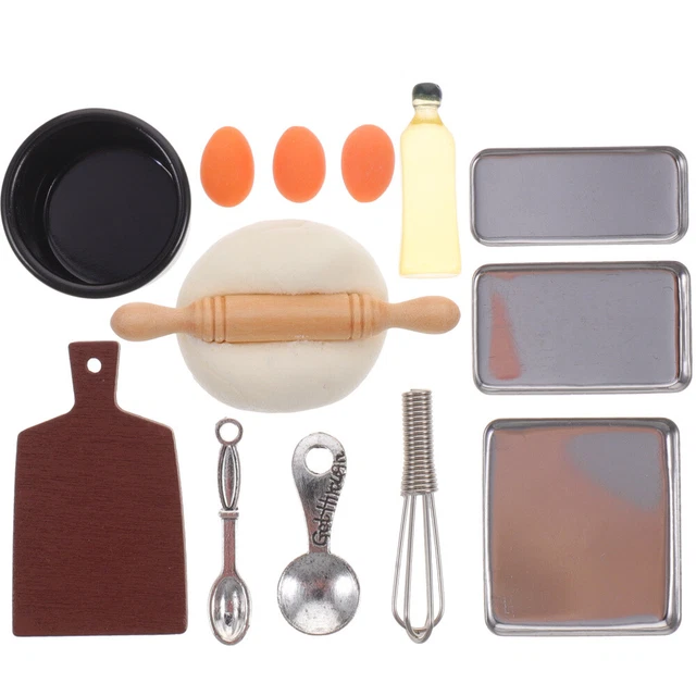 Miniatura Huevo Modelo Elibol de Nieves Mini Juguete Utensilios de Cocina