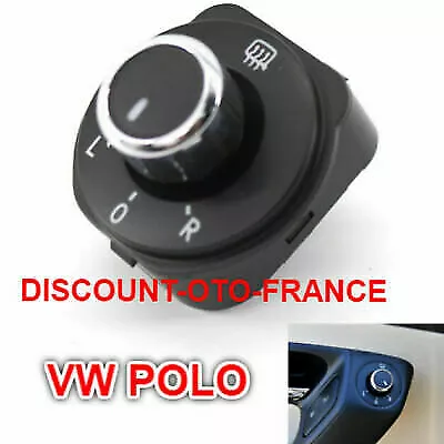 Commutateur Bouton de réglage rétroviseurs rétro Volkswagen POLO 6R - 6RD959565B