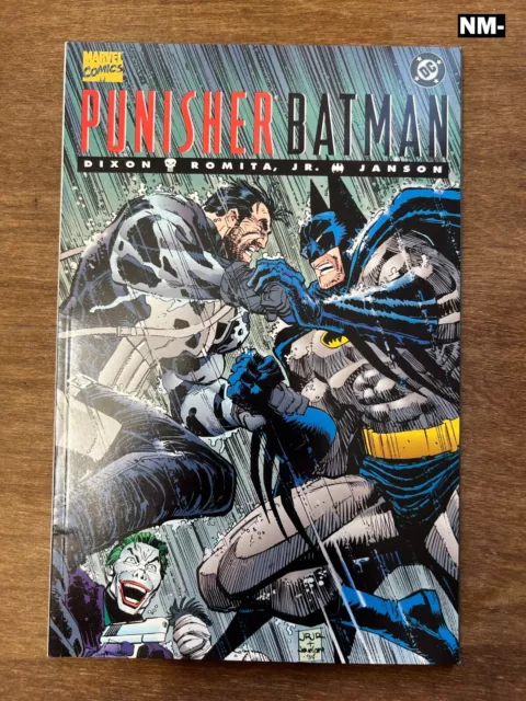 Punisher Batman Deadly Knights 1994 1st Print Marvel and DC Comics Crossover NM-