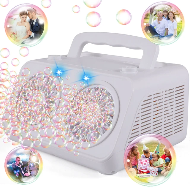 Bubble Machine Automatic Bubble Bubble Maker Blower 20000+ Bubbles For Wedding