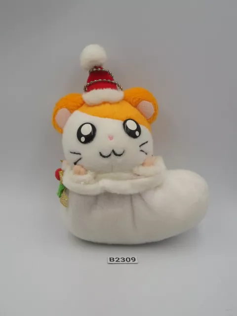 Hamtaro Hamster B2309 Sock Stocking Xmas Christmas Plush 5" Toy Doll Japan