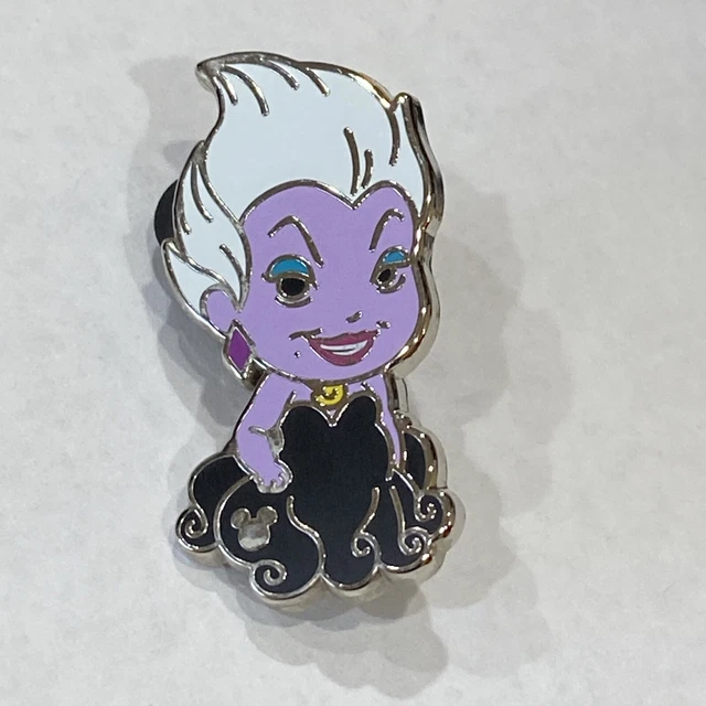 WALT DISNEY WORLD 2024 Hidden Mickey Pin Cute Villains Ursula Little