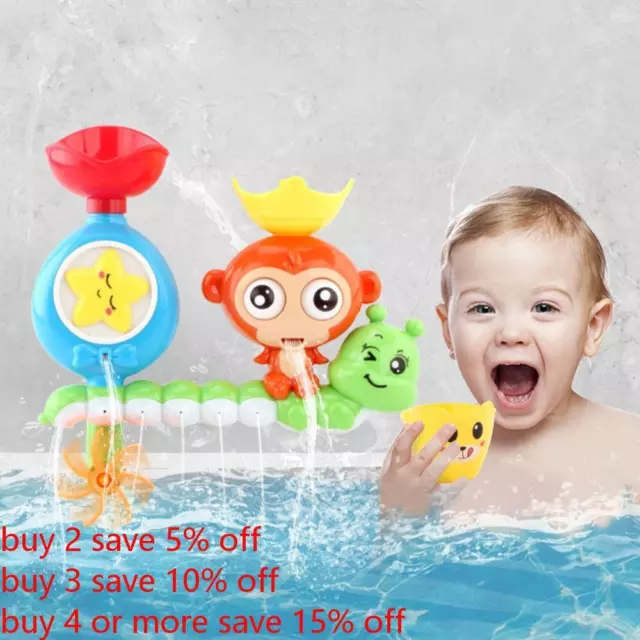 Children Playing Water Shower Spray Water Shower Tub Shower Toys Baby Bath Toy