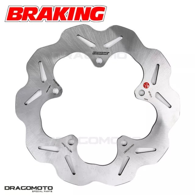 SYM MAXSYM ABS 400 2012-2017 BRAKING WF8511 W-FIX Front Brake Disc Rotor