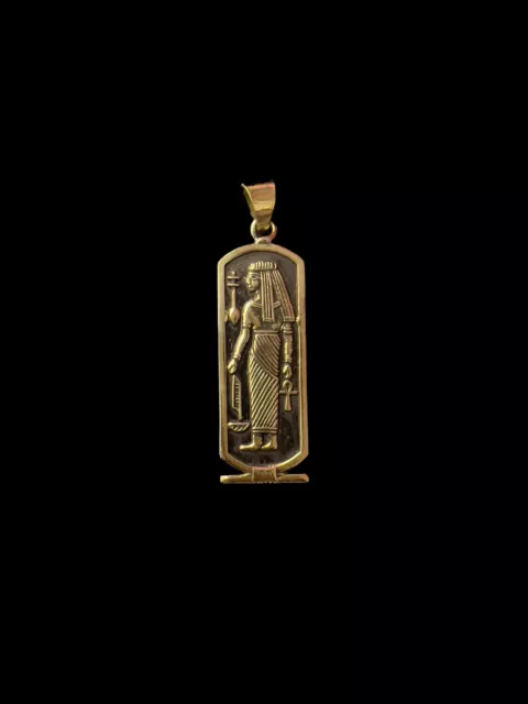 Göttin Isis Anhänger aus der Geschichte des alten Ägypten, ägyptische Göttin Amulett