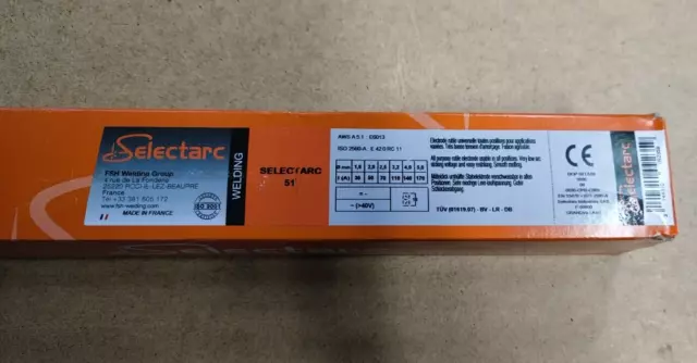 Selectarc 51 E6013 Welding Electrode Rods