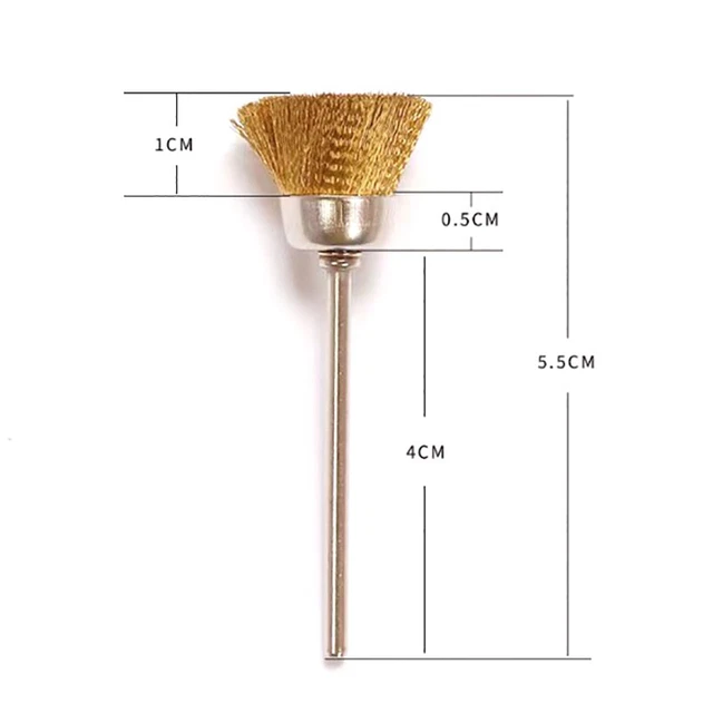 Nail Dust Cleaning Brush Nail Drill Bit Cleaning Brush Portable Nail Art Tool ql