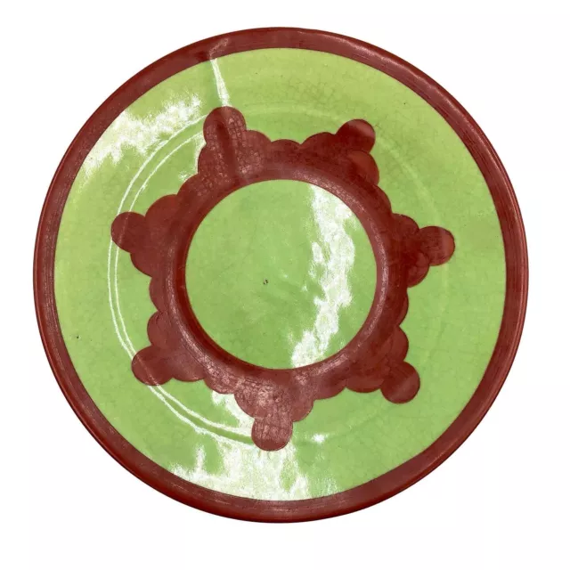 RENE HERBST Assiette de Collection Céramique Bauhaus Art Déco 1930 Adnet Royère