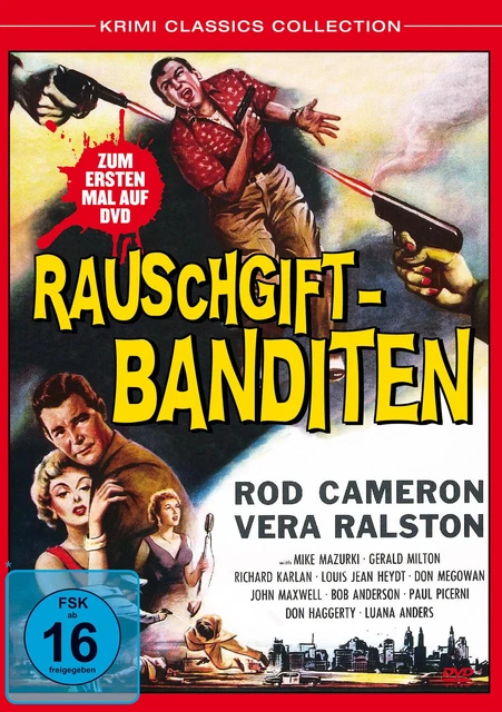 RAUSCHGIFT-BANDITEN (DVD) ROD Cameron Vera Ralston Mike Mazurki EUR 19 ...